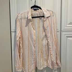 Island Company - Cream and Orange Stripes